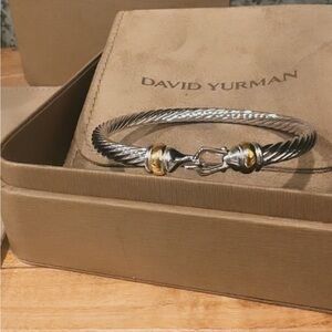 David Yurman Two-Tone Cable Bracelet